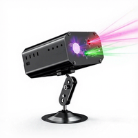 Projecteur laser LED stroboscopique pour DJ, son-activé, avec télécommande, idéal pour fêtes, bars, anniversaires, mariages et événements festifs