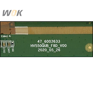 แผงจอแสดงผลทีวี <span class=keywords><strong>OLED</strong></span> ขนาด 32 43 55 65 75 85 <span class=keywords><strong>86</strong></span> นิ้ว อะไหล่เปลี่ยน จอ LCD ทีวีขนาด 55 นิ้ว ความละเอียด 3840*2160 HD รุ่น HV550QUB-F8D - Product Image 5