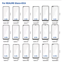 Pantalla Táctil LCD para Móvil con Cristal OCA M21 M30 M31 M40 M51 Edge Curvo S8 S9 S10 S20u Cristal OCA para Samsung