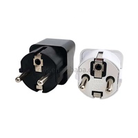 Factory Direct Sales Plug Adaptor Germany Conversion Plug Travel adapter for Germany and France 10/16A 250V