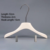 Cintres en bois à bas prix, empilables, polyvalents, Sabitan Ng Amerikana, réutilisables, classiques, personnalisables, pour pantalons, pour magasins de vêtements