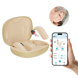 Confortable RIC Type BT OTC aide auditive contrôle de rétroaction acoustique facile à transporter Watersafe APP montage <span class=keywords><strong>amplificateur</strong></span> de son <span class=keywords><strong>pour</strong></span> les personnes âgées - Product Image 2