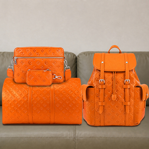 New Custom Luxury Embossed PU Leather Bag Set Large Capacity Shoulder Handheld Crossbody Bag with Removable Shoulder Strap - Product Image 5