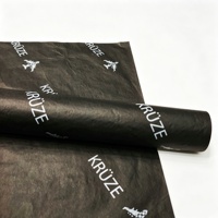 Papier de soie personnalisé en gros pour emballage de vêtements, imprimé avec le logo de l'entreprise, papier d'emballage fin pour cadeaux et vêtements