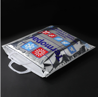 Sac isotherme en aluminium XCGS avec fermeture éclair imperméable pour l'emballage et l'expédition de nourriture, modèle GF-102