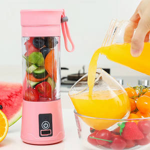 Licuadora de batidos portátil con USB, minimezclador de frutas, taza Personal de viaje para un solo servicio, licuadora eléctrica, 380ml - Product Image 2