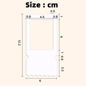 カスタム 両面印刷 チケット 装飾用ポストカード イベント サプライズギフトカード PET写真フィルム VIPチケット - Product Image 6