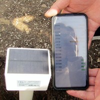 Système RS485 LORA LORAWAN 4G WIFI, détecteur de sol tubulaire à 3, 4 ou 5 couches, capteur d'humidité et de température avec serveur et logiciel