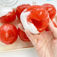 Jouet Squishy de Haute Qualité Pastèque Lait Huile de Coco Fait Main Sans Rebond Promotion
