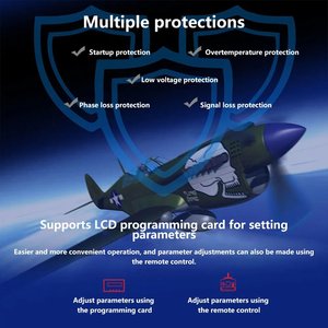 Kit moteur brushless haute puissance 900KV 60A avec ESC étanche pour drone industriel, FPV, quadricoptère, voiture RC 1/10, modèle d'avion DIY - Product Image 6