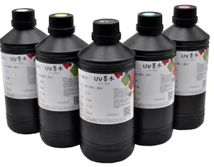 LED UV Ink 500ML/Bottle Print CMYKLcLm+W+V White Ink For GH2220 DX5 DX7 Printhead DX5 DX7 Rl800