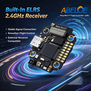 Controlador de vuelo iFlight Borg Mini F7 con receptor 2.4G integrado, STM32F722, giroscopio ICM42688, AT7456E OSD, Blackbox de 16MB, 4-8S, FPV - Product Image 5