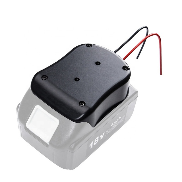 Battery Adapter for Makita 18V Lithium Battery Power Mount Connector Dock Holder Power Wheels Adapter DIY RC Toys Drill Tools