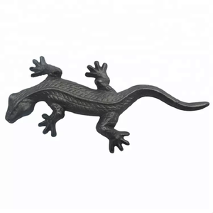 Décoration animale ornementale Cheval Aigle Grue Lézard Accessoires Fabricant Fonte de fer Lion Dragon <span class=keywords><strong>Papillon</strong></span> Métal noir - Product Image 6