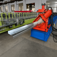 Machine de profilage de poutrelles en CZ durable, PLC, haute productivité, rouleaux en acier GCr15, construction renforcée, plus de 15 ans d'expérience opérationnelle