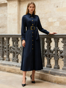 Stylish and Durable blue dress gold belt for Global Business Buyers