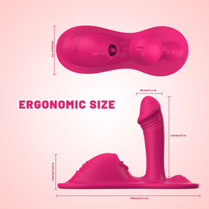 Vibrador de Punto G para Mujer, Tipo Esposas, Impermeable, Recargable, de Silicona, con 20 Frecuencias, Ecológico, para Adultos - Product Image 4