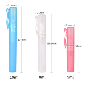 Mini botella de Spray de Perfume de lujo con forma de pluma, 2ml-15ml, serigrafía, plástico PP no tóxico, botella de Spray de viaje de Color personalizable - Product Image 6