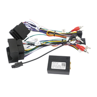 Prise 16 broches pour Audi A3 8P A4 B7 TT CAN Bus décodeur Quadlock harnais adaptateur Quad Lock connecteur RCA voiture Android câble de câblage