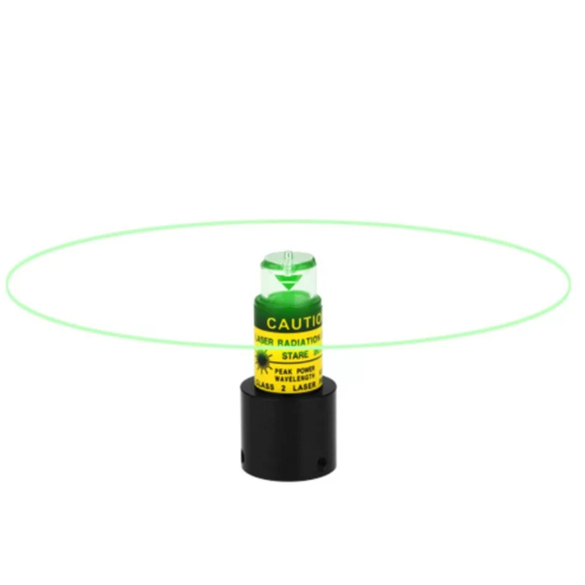 High End 520nm 10mw 360 Degree 360 Glass Lens Green Line Laser Module Industrial Laser Lighting Display/laser Level