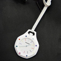 Montre de poche mécanique automatique personnalisée, boîtier en céramique, aiguilles lumineuses, bracelet en silicone, étanche 50m, Relojes