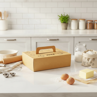 Boîte de transport en papier kraft écologique réutilisable pour 6 œufs, vente en gros |   Emballage d'œufs durable pour l'agriculture et la vente au détail, faible MOQ