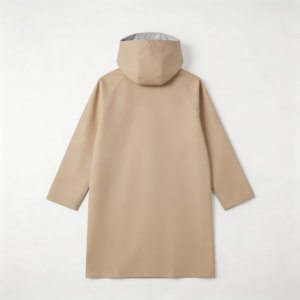<span class=keywords><strong>Trench</strong></span>-coat pour <span class=keywords><strong>homme</strong></span> en tissu Oxford écologique <span class=keywords><strong>beige</strong></span>, à séchage rapide, imperméable, à capuche, boutonné, long, décontracté, coupe-vent, doublure imperméable pour l'extérieur - Product Image 3