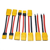 Connecteur mâle-femelle XT60 XT90 plaqué or en cuivre, câble RC haute intensité