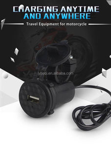 ร้อนขายอุปกรณ์เสริมโทรศัพท์ USB ชาร์จกันน้ำมอเตอร์จักรยาน1.5A รถจักรยานยนต์ชาร์จโทรศัพท์มือถือ - Product Image 5