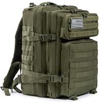 Sac à dos tactique unisexe grande capacité en tissu Oxford, motif camouflage, tendance, imperméable, avec fermeture éclair et doublure Molle