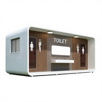 Toilettes portables écologiques haut de gamme Jiaxin pour attractions touristiques, parcs, toilettes mobiles de luxe pour l'extérieur, hommes et femmes, garantie 1 an