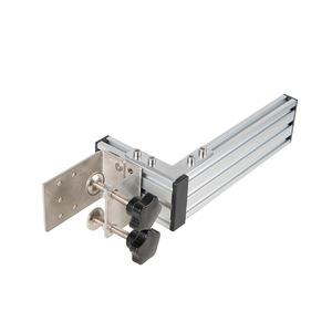 Xuzhong Racing Wheel Handbrake <b>Bracket</b> L Shape Shift Clip For Logitech G29 PC Gaming Simulator <b>Silver</b> Aluminum Steel - Product Image 3