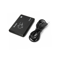 Lector de Chips RFID de 125kHz, Emulador de Teclado de Escritorio, Lector de Tarjetas USB, Material ABS, Protocolo ISO 11784, Distancia de Lectura de 3-5cm