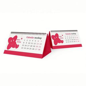 Custom Logo Printing Desk Top Schedule Note Monthly Stand Calendar