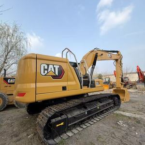 Excavadora de orugas 320GC de segunda mano, modelo 2023, cucharón de 1m, 20.3 toneladas, maquinaria de alta calidad y económica en stock para video de demostración. - Product Image 1