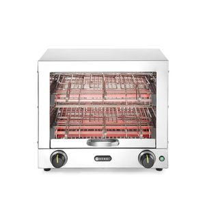 HENDI 230V/3000W Commercial <b>Toaster</b> with 6 Tongs 450x390x(H)400mm Size - Product Image 1