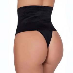 Bragas de control de cintura alta Ropa interior moldeadora íntima Tangas Lencería de mujer Ropa interior Moldeadora de cuerpo más delgada para mujer - Product Image 5