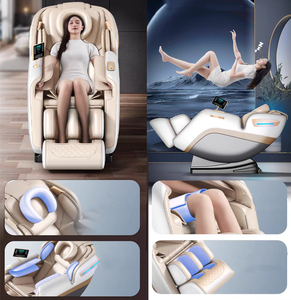 La mejor silla de masaje de lujo para SPA, eléctrica de gravedad cero con amasado Shiatsu de cuerpo completo, masajeador de pies trasero a precio barato - Product Image 3