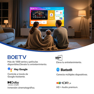Nouveauté Téléviseur intelligent UHD 4K 55 pouces Système Android HDR10 Wi-Fi LED avec mode jeu et haut-parleur intégré - Product Image 2