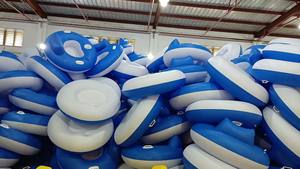 Flotteur gonflable de <span class=keywords><strong>tube</strong></span> de rivière pour adultes Tubes motorisés résistants flottant avec dossier pour la plage de l'eau d'été de fête - Product Image 6