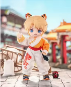 Service de prototypes imprimés en 3D, poupée BJD Miriat Nagi de style dessin animé, modèle personnalisé en PVC de 3e génération, peinte à la main - Product Image 6