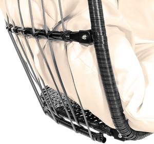 كرسي Woqi مصنوع يدويًا أرجوحة أرجوحة بحامل خارجي - Product Image 3