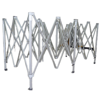 FEAMONT Deluxe 3x6M Aluminium Tente Pliante Cadre Hexagone Salon Tente pour Utilisation Extérieure Tube 50MM