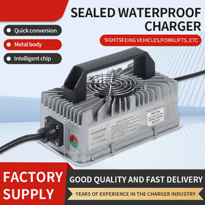 Cargador de batería resistente al agua IP67 24V 29,2 V Lifepo4 12A <span class=keywords><strong>para</strong></span> scooter de movilidad E Bike Golf Cart <span class=keywords><strong>Club</strong></span> Car - Product Image 2