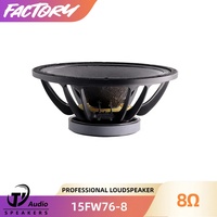 Haut-parleur professionnel de haute qualité 15 pouces, woofer en ferrite passif/actif 1000W 100dB 40-2000Hz pour scène/extérieur/fêtes