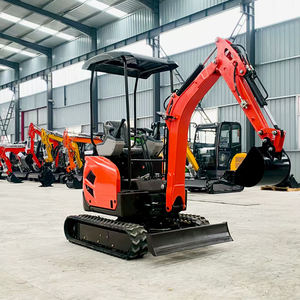 Mini Excavadora Compacta de 0.75 Toneladas, Excavadora Pequeña con Ruedas, Radio de Giro Corto, para Jardinería, Agricultura, Paisajismo y Construcción - Product Image 6