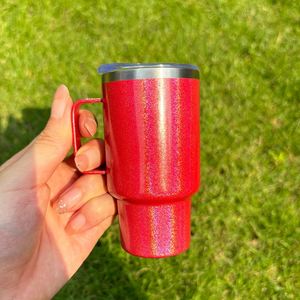 Stainless Steel Handled 3oz Mini Whiskey Cocktail <b>Tequila</b> Vodka Tumbler Shot <b>Glasses</b> Handle Tumblers Mug for Party - Product Image 2