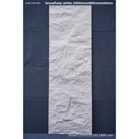 Panneau de parement en pierre culturelle légère en PU, grande dalle, pour murs intérieurs/extérieurs, mur de fond, tête de porte en pierre