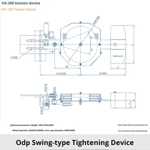 Dispositivo de Tensión para Elevador Aodepu OX-200 Tipo Péndulo, Fabricado en China, Envío Gratuito a Todo <span class=keywords><strong>el</strong></span> País - Product Image 5