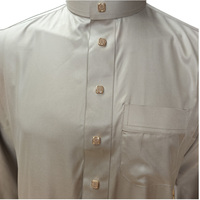 Vente Directe Usine : Qamis Homme Islamique Al-Aseel, Tunique à Manches Longues Style Arabe Dubaï, Vêtements de Prière pour Ramadan et Aïd